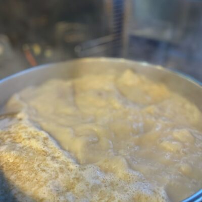 オリジナル鴨豚骨スープ